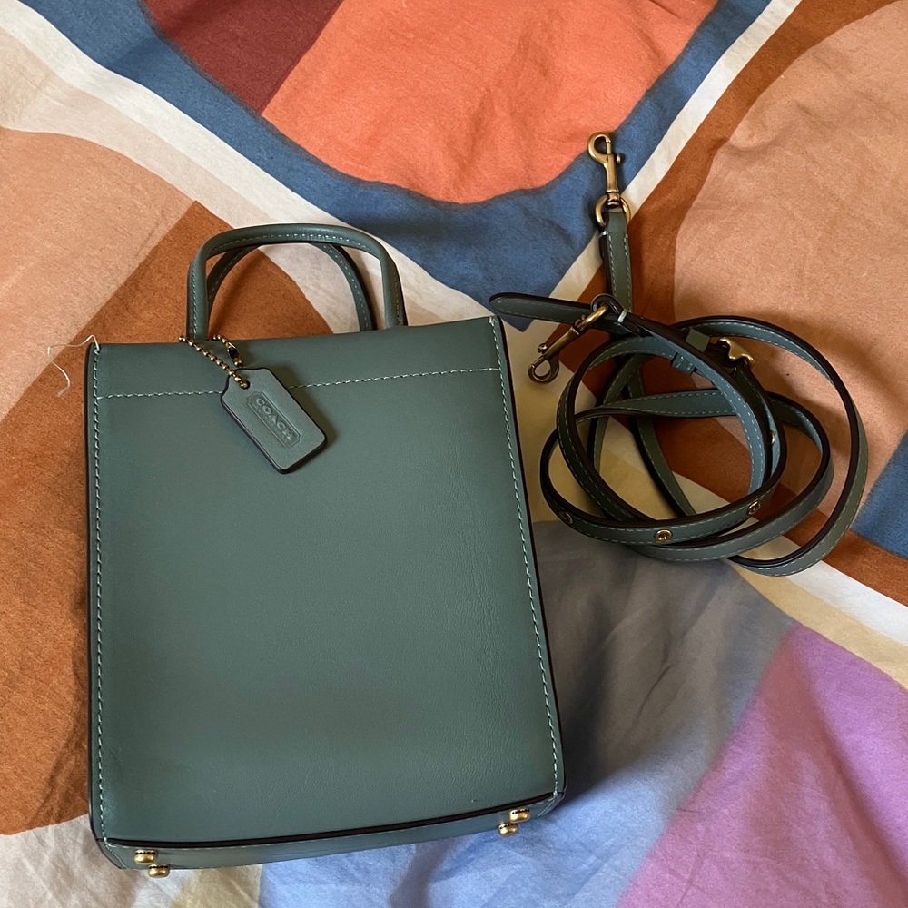 Coach Green Crossbody Bag Cashin